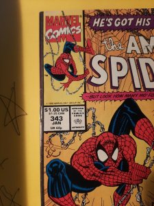 AMAZING SPIDER-MAN #343. VERY NICE CONDITION. SEE PICS! COMBO SHIP