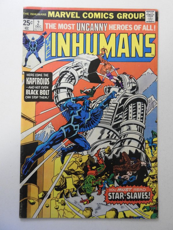 The Inhumans #2 (1975) VG+ Condition