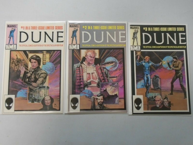 Dune set #1-3 Direct edition 8.0 VF (1985)