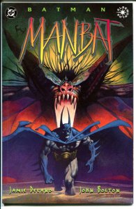 MANBAT #1 2 3, NM+, Batman,  John Bolton, Jamie Delano, 1995, more BM in store