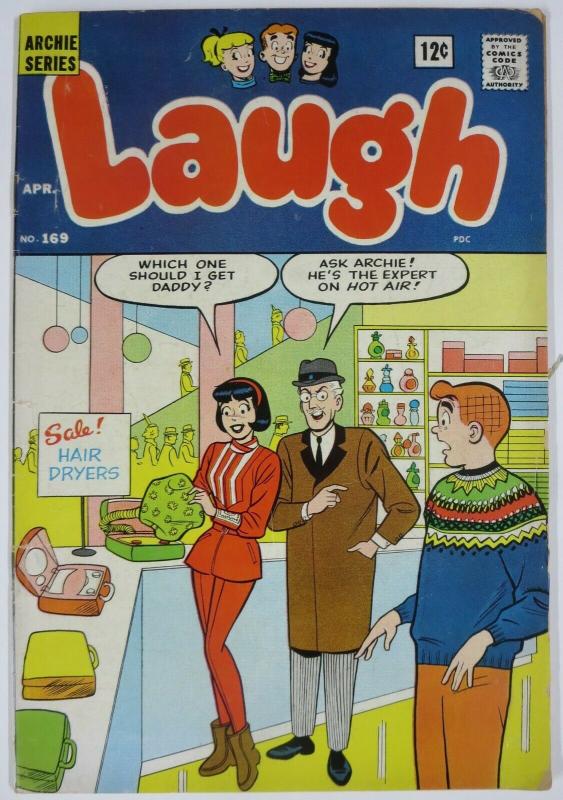 LAUGH #169 (Archie) April, 1965 VERY GOOD/FINE (VG/F)