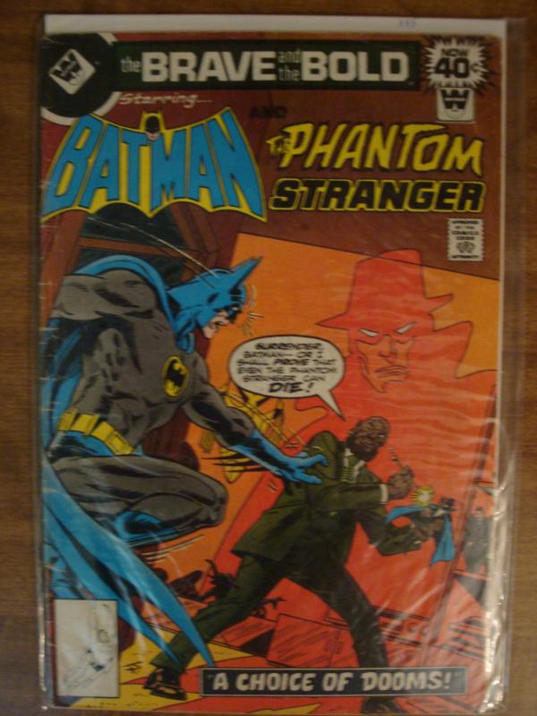 DC Comics The Brave and the Bold 145 Batman & The Phantom Stranger Whitman Cover