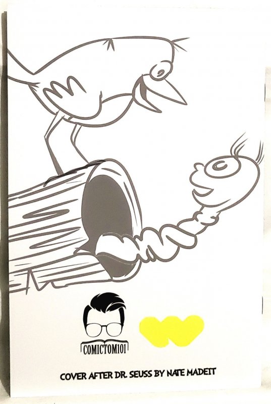 Mortimer The Lazy Bird #1 ComicTom101 NateMadeit Dr Seuss Variant Scout Comics