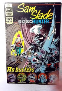 Sam Slace Robbohunter #2 (1986) Quality Comics Sam Slade 1st Print Comic Book