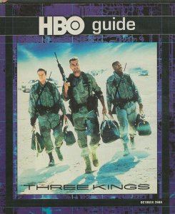 ORIGINAL Vintage Oct 2000 HBO Guide Magazine Three Kings American Beauty