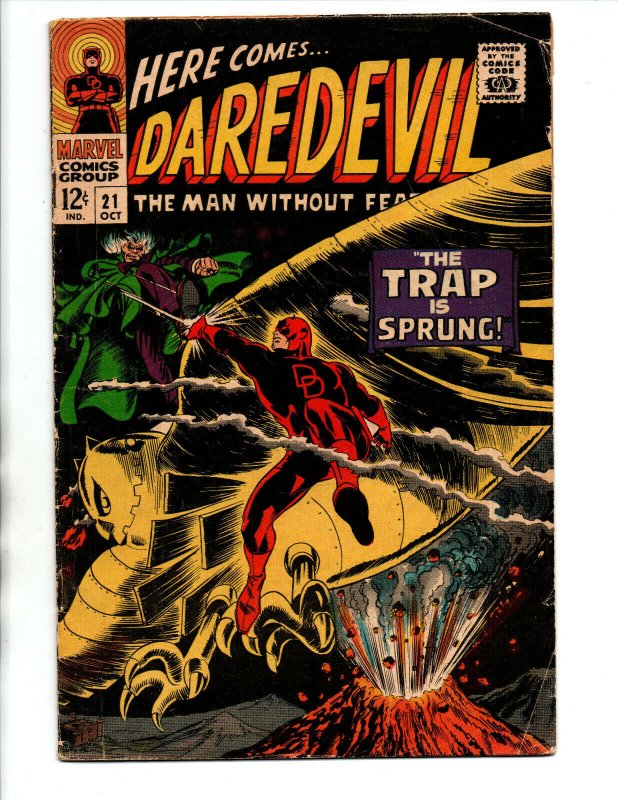 Daredevil #21 - The Owl - Gene Colan - 1966 - VG