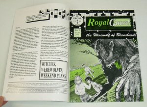 Royal Guard #2 VF double cover error signed by Monte Wilson - Cross Word Comics 