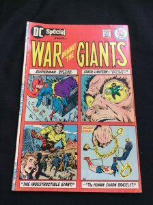 DC SPECIAL (VG) ISSUE #19, WAR AGAINST GIANTS, SUPERMAN, GREEN LANTERN 1975/76