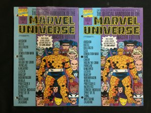 MARVEL UNIVERSE MASTER EDITION 23 COMICS LOT NM SEALED 
