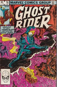 Ghost Rider # 76 Cover A VF+ Marvel 1983 [B5]