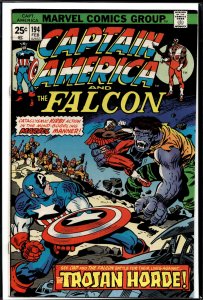 Captain America #194 (1976) Captain America and the Falcon