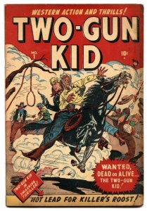 Two-Gun Kid #1 1948- 1st appearance- Marvel Western G/VG