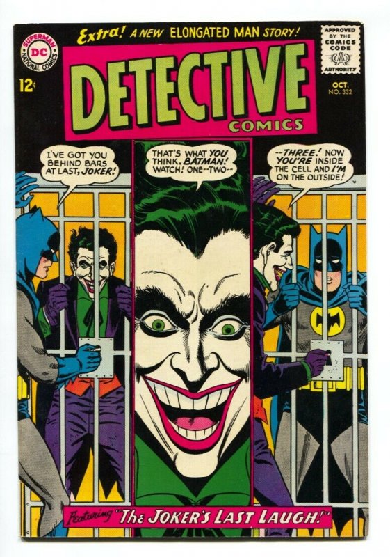 Detective Comics #332 1964-BATMAN-JOKER COVER--DC Silver Age VF