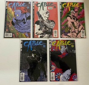 Cable lot #42-103 Marvel 1st Series 29 different books 8.0 VF (1997 to 2002) 