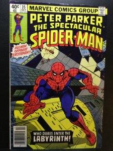 The Spectacular Spider-Man #35 Newsstand Edition (1979)