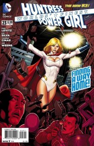 Worlds' Finest (2012) #23 VF/NM Huntress & Power Girl Jason Wright Cover