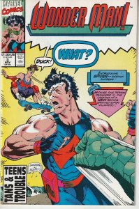 Wonder Man #3 Direct Edition (1991)  The Abomination !