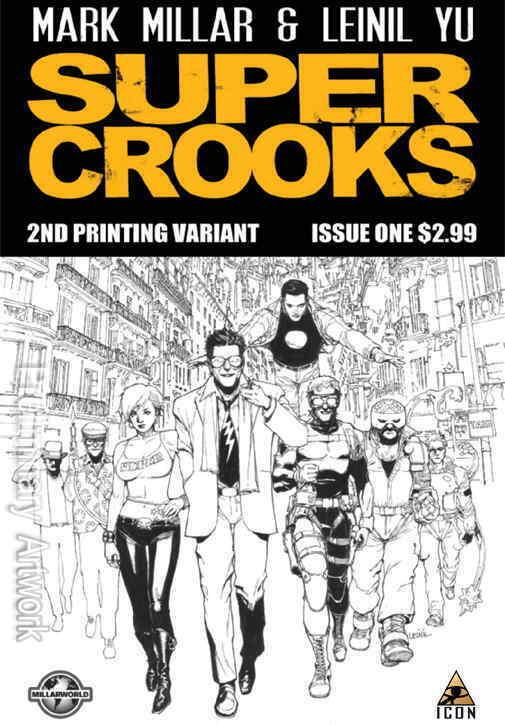 Supercrooks #1 (2nd) VF/NM; Icon | save on shipping - details inside