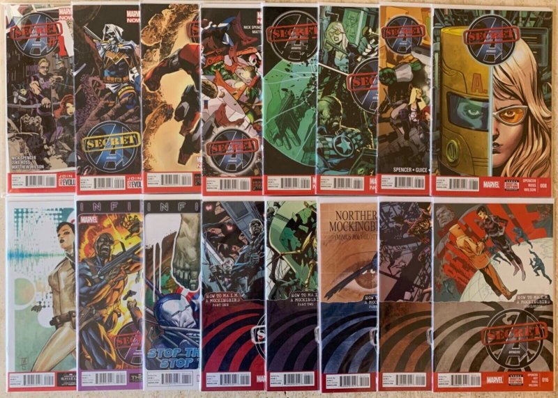 SECRET AVENGERS 1-16 | MARVEL 2013-2014 | COMPLETE SERIES | VF TO VF/NM