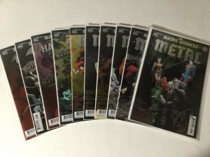 Dark Knights Metal 1-6 Tie-ins One-shots 27 Issue Lot Near Mint #1-2 Signed DC 