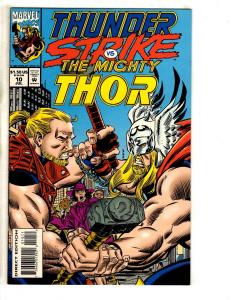 Lot Of 8 Thunder Strike Marvel Comic Books # 8 9 10 11 12 13 14 15 Thor CR52