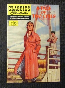 A TALE OF TWO CITIES Classics Illustrated #6 VG+ 4.5 Gilberton 
