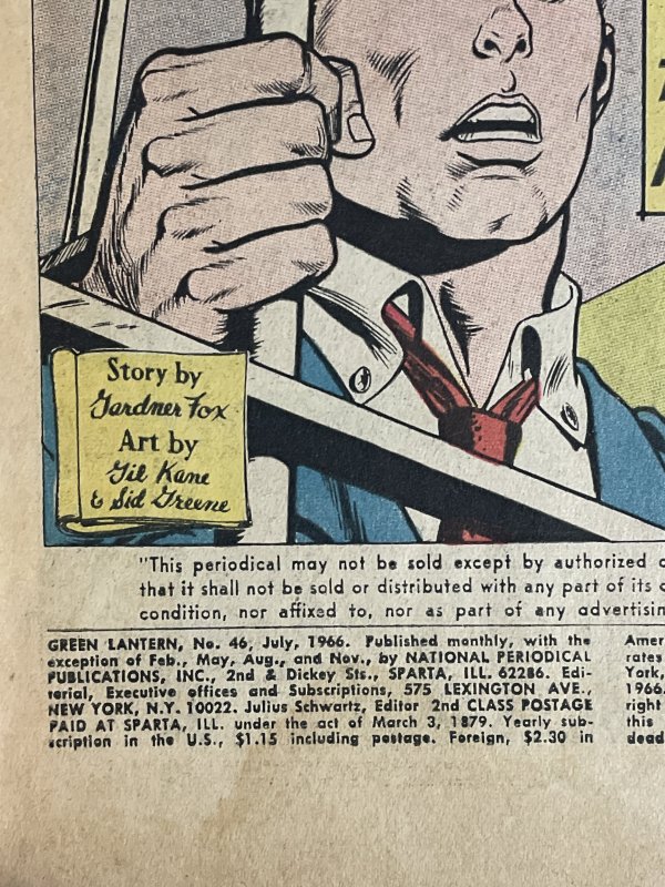 Green Lantern #46 (1966)