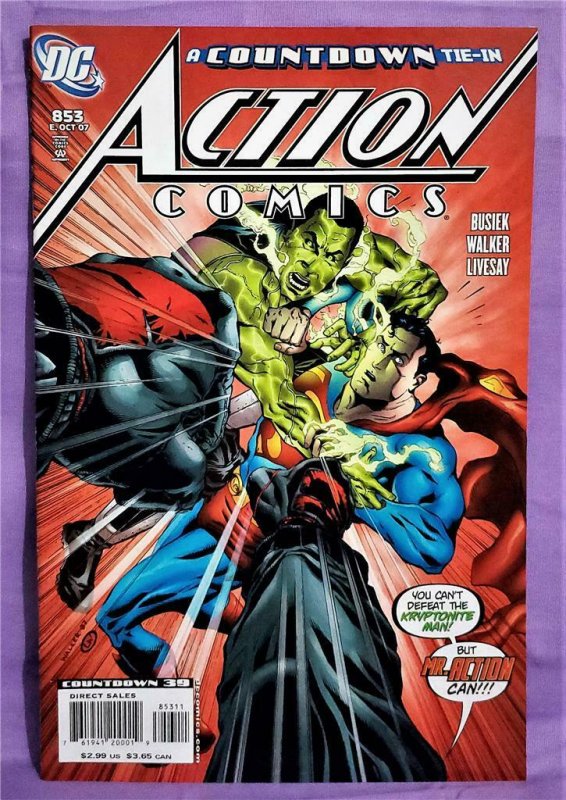 Kurt Busiek Superman ACTION COMICS #852 - 854 Brad Walker Countdown (DC, 2007)!