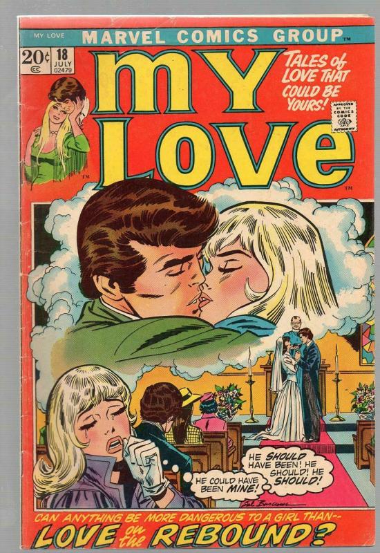 MY LOVE (1969-1976) 18 GD+ July 1972