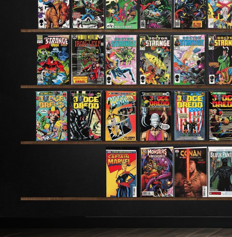 Huge Lot 150+ Comics with Web Of Spider-Man, Doctor Strange & More!