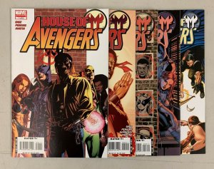 House of M Avengers #1-5 Set (2007 Marvel)  Christos Gage 1 2 3 4 5  (7.5-8.5) 