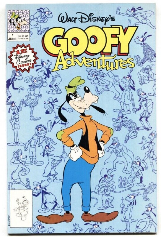 Goofy Adventures #1 Disney comic book 1990 NM-