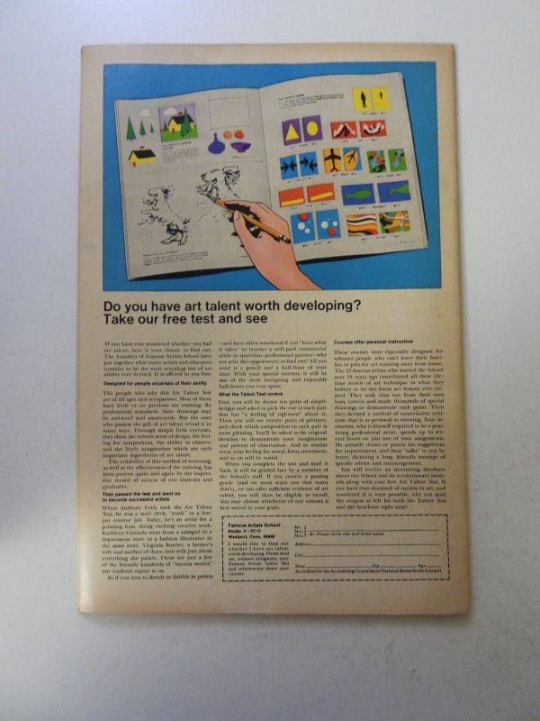 Iron Man #36 (1971) VG+ condition bottom staple detached from cover