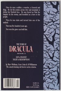 Tomb of Dracula #2 (1991, Marvel), MT condition (9.9), 52 pages, squarebound