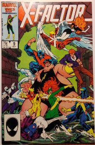 X-Factor #9 Direct Edition (1986)