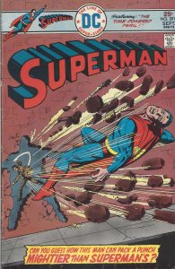 Superman (1st Series) #291 FN ; DC | September 1975 Mightier Than Superman?