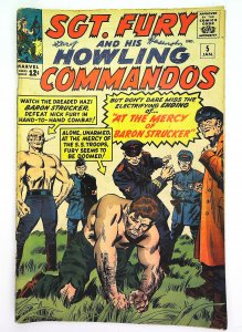 Sgt. Fury   #5, VG (Actual scan)