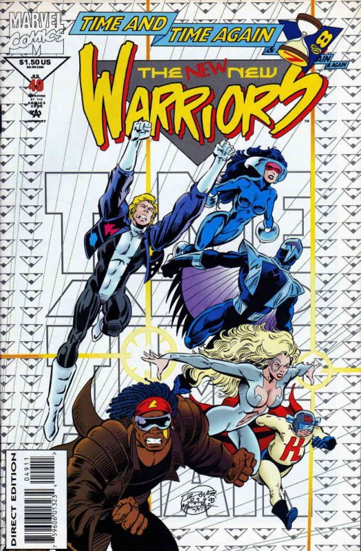 New Warriors, The #49 VF; Marvel | save on shipping - details inside