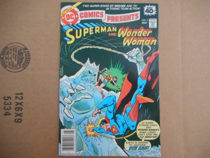 DC Comics Presents #9  CLASSIC ROSS ANDRU COVER VF/NM OR BETTER WOW!!!!