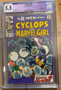 The X-Men #48 (1968) CGC 5.5 restored b-1