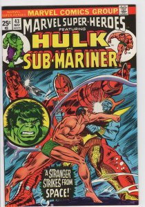 MARVEL SUPER-HEROES #43 - 7.5 - WP - Hulk - Sub-Mariner