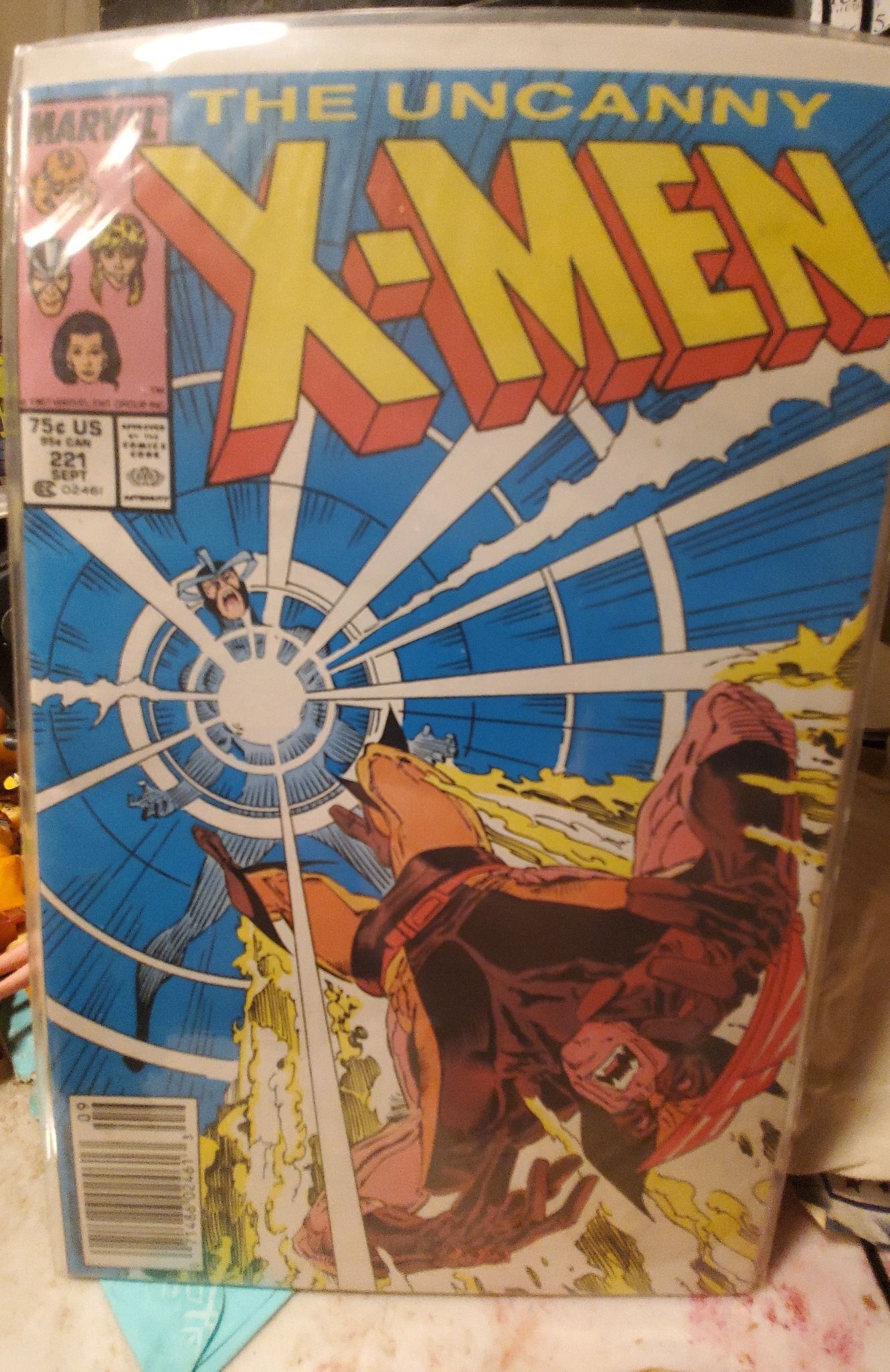 The Uncanny XMen 221 (1987) XMen Comic Books Copper Age, Marvel