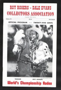 Roy Rogers-Dale Evans Collectors Association Program Book-6/1/1995-Roy cover-...