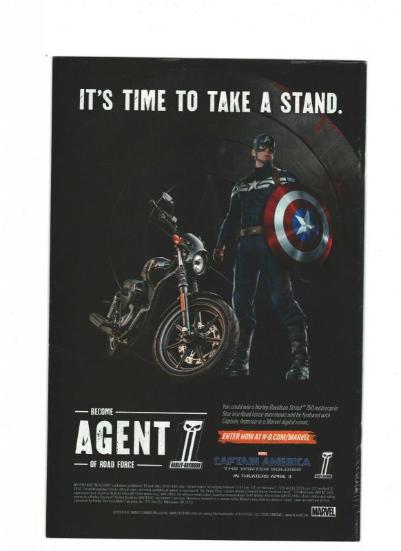 Revolutionary War: Omega #1 FN/VF 7.0 Marvel Comics 2014 Death's Head, UK