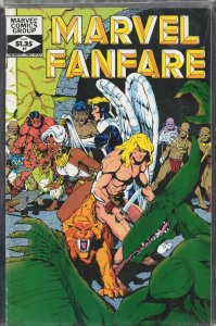Marvel Fanfare #4 (1982) Angel