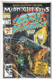 Ghost Rider/Blaze: Spirits of Vengeance #1 (1992) Signed/numbered by Adam Kubert