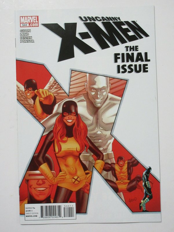 Uncanny X-Men (Marvel 2011) #544 The Final Issue Gillen Land Leisten Ponsor