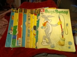 Bugs Bunny 9 Issue Silver Bronze Age Comics Lot Run Set Cartoon Collection
