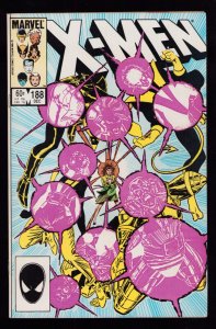 The Uncanny X-Men #188 Direct Edition. Key Issue (8.0) 1984