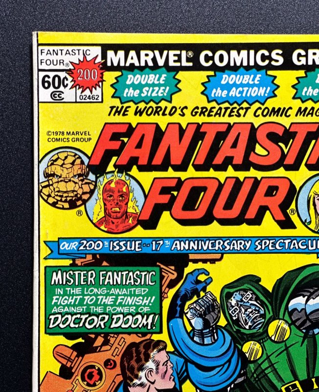 Fantastic Four #200 Newstand (1978) VF/NM FF4 vs DR DOOM
